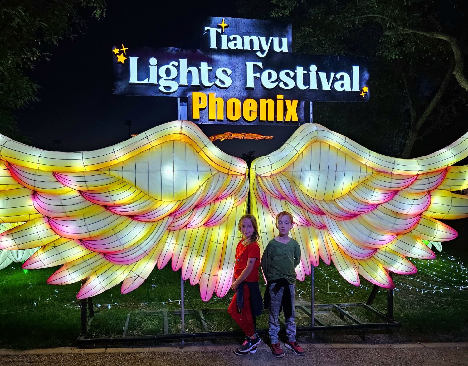Tianyu Lights Festival in Phoenix - Phoenix With Kids